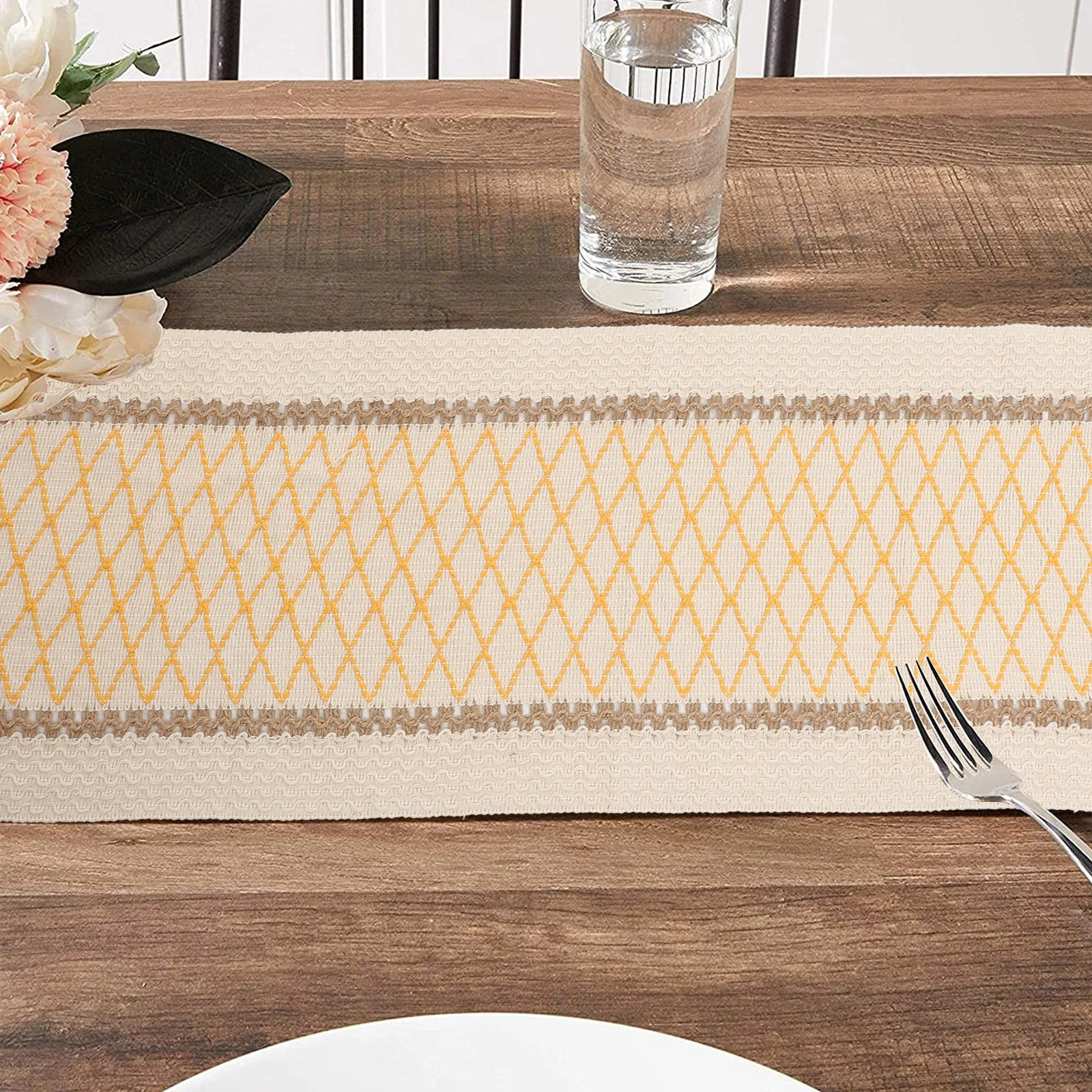 Table Runner Decoration Vintage for Party Cloth Decorations Linen Runners Woven Tassels
Table Runner Decoration Vintage for Party Cloth Decorations Linen Runners Woven Tassels