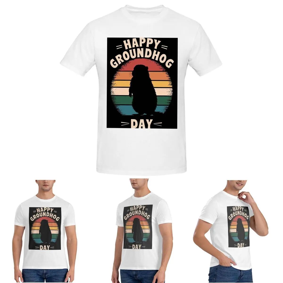 Celebrate Groundhog Day T-Shirt for Men Cotton Plus Size T Shirts Men's Tees Short Round Neck Summer Clothes Tops S-6XL
Celebrate Groundhog Day T-Shirt for Men Cotton Plus Size T Shirts Men's Tees Short Round Neck Summer Clothes Tops S-6XL