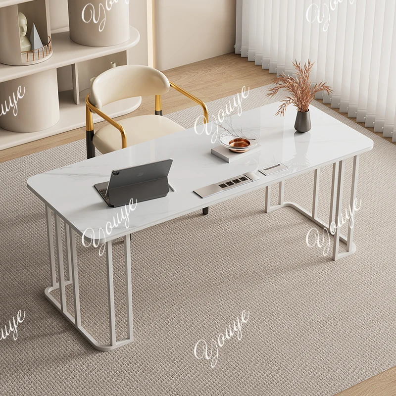 Italian modern light luxury desk cream style simple desktop home rock slab computer desk small apartment learning office
Italian modern light luxury desk cream style simple desktop home rock slab computer desk small apartment learning office