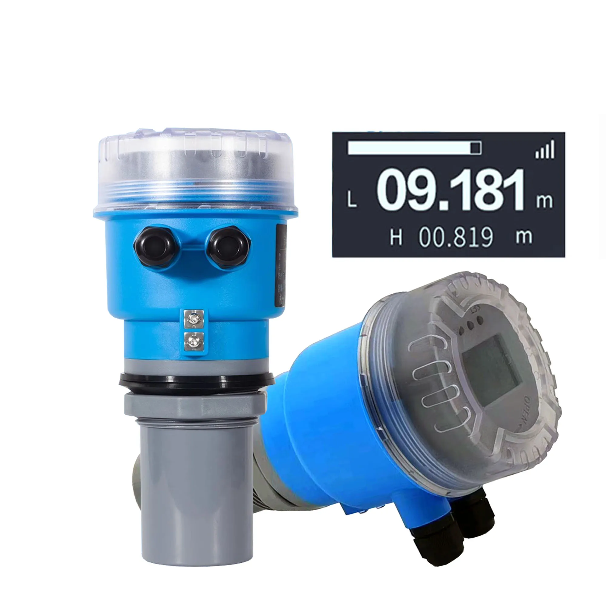 RS485 Output Ultrasonic Level Gauge, Integrated Water Level Measurement Controller 4~20mA
RS485 Output Ultrasonic Level Gauge, Integrated Water Level Measurement Controller 4~20mA