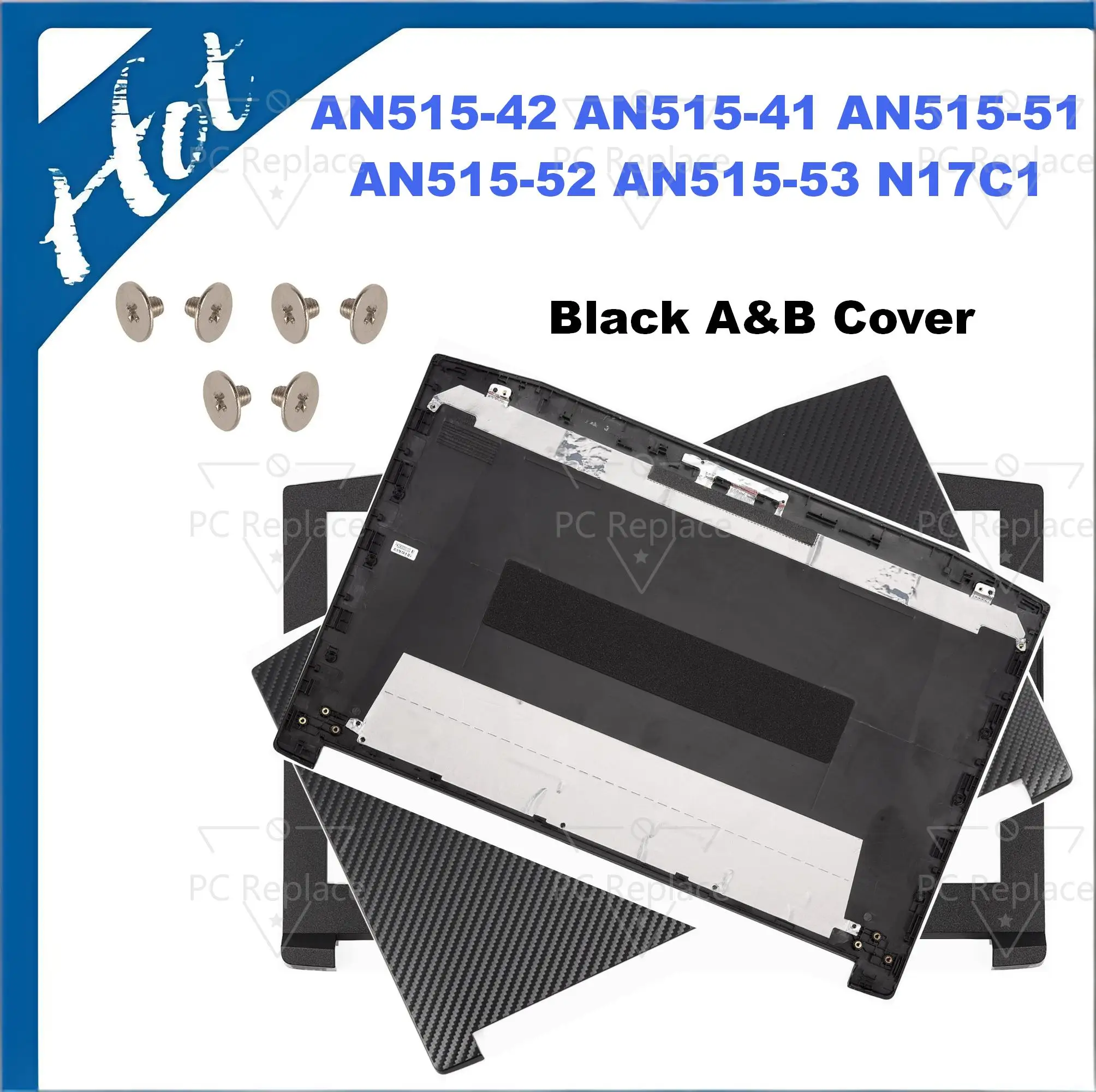 New For AN515-42 AN515-41 AN515-51 AN515-52 AN515-53 N17C1 Nitro series Rear Lid TOP Case Laptop LCD Back Cover/Bezel/Hinges
New For AN515-42 AN515-41 AN515-51 AN515-52 AN515-53 N17C1 Nitro series Rear Lid TOP Case Laptop LCD Back Cover/Bezel/Hinges