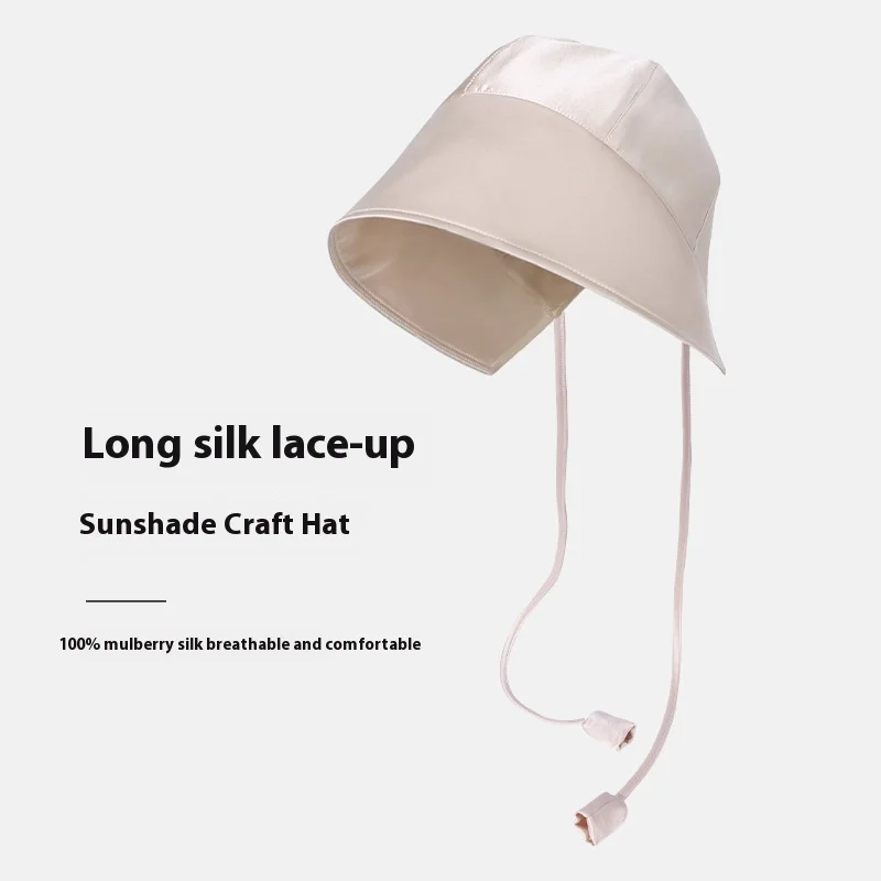 100% Silk Sun Hat Anti-ultraviolet Long Tie Sun Hat Summer New Outdoor Sunshade Breathable Fisherman Hat Ladies Senior Sunscreen
100% Silk Sun Hat Anti-ultraviolet Long Tie Sun Hat Summer New Outdoor Sunshade Breathable Fisherman Hat Ladies Senior Sunscreen