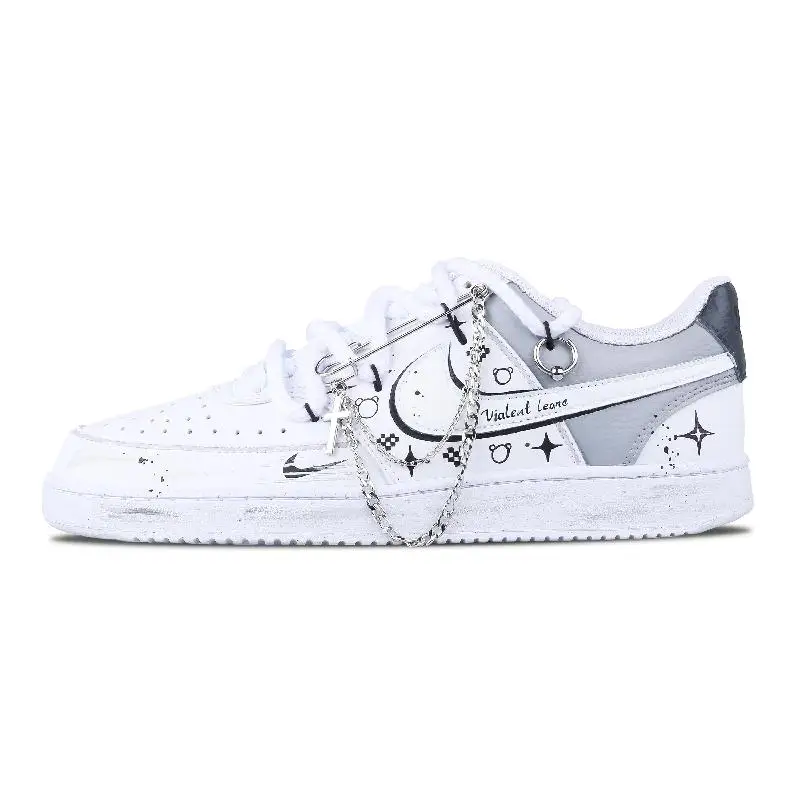 【Customize】Nike Court Vision 1 Skateboarding Shoes Men Sneakers shoes DH2987-101
【Customize】Nike Court Vision 1 Skateboarding Shoes Men Sneakers shoes DH2987-101