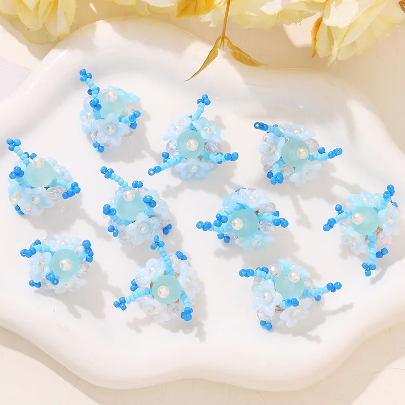 Shoe Charm 1 Piece Premium Glass Seed Bead Flower Cluster Sea Salt Summer Vibe for Jelly Clogs Crystal Princess Decor
Shoe Charm 1 Piece Premium Glass Seed Bead Flower Cluster Sea Salt Summer Vibe for Jelly Clogs Crystal Princess Decor