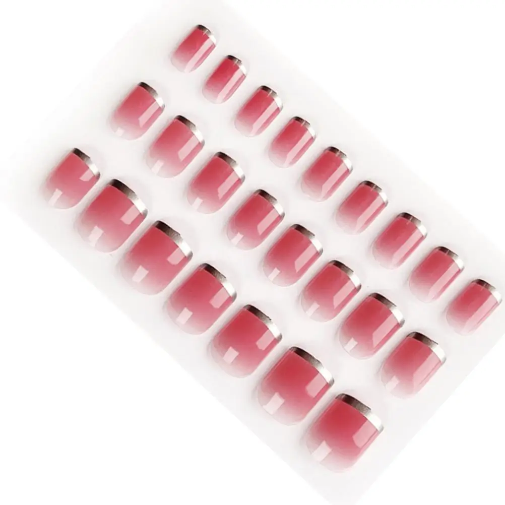 Fake Nail Stickers 2 Boxes Color Gradient Decor Pieces DIY Supplies Women Party Birthday Festival Long Lasting Durable Easy
Fake Nail Stickers 2 Boxes Color Gradient Decor Pieces DIY Supplies Women Party Birthday Festival Long Lasting Durable Easy