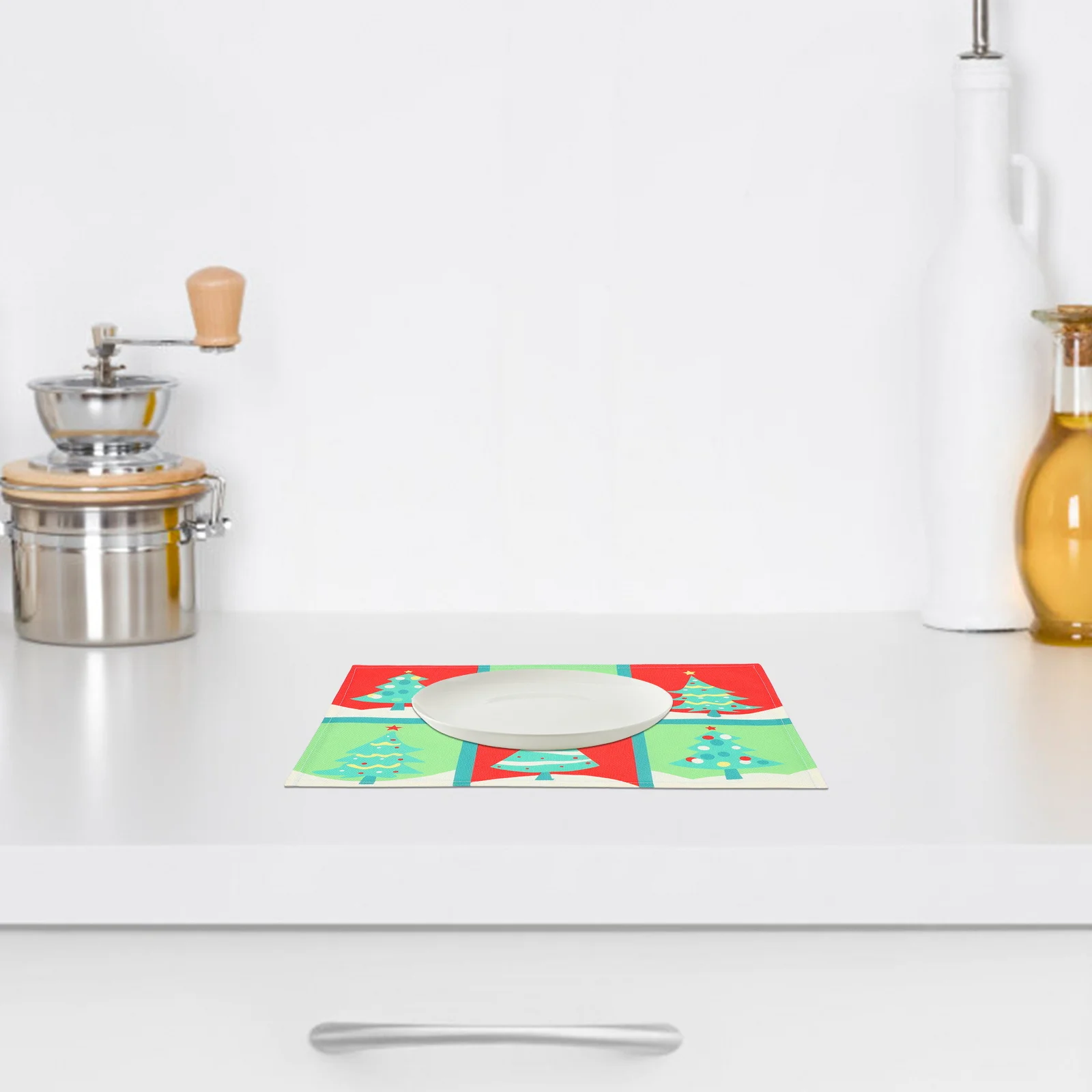 2 шт., рождественские салфетки, многоразовые термостойкие настольные коврики для ужина, рождественское украшение для обеденного стола, креативные салфетки
2 шт., рождественские салфетки, многоразовые термостойкие настольные коврики для ужина, рождественское украшение для обеденного стола, креативные салфетки