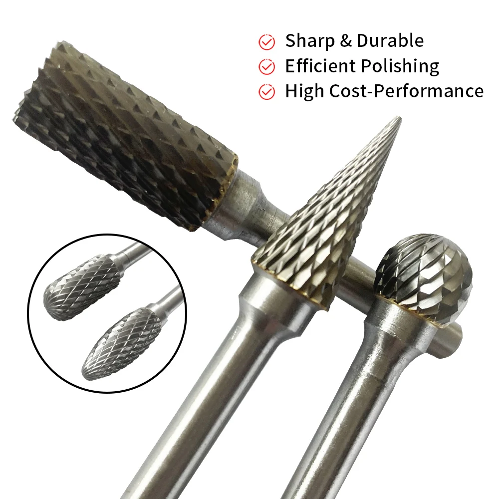 Набор вращающихся напильников из карбида вольфрама D-типа, хвостовик 6 мм DX0605 DX0807 DX1009 DX1210 DX1412, шлифовальная головка из сплава для металла, стали, дерева
Набор вращающихся напильников из карбида вольфрама D-типа, хвостовик 6 мм DX0605 DX0807 DX1009 DX1210 DX1412, шлифовальная головка из сплава для металла, стали, дерева