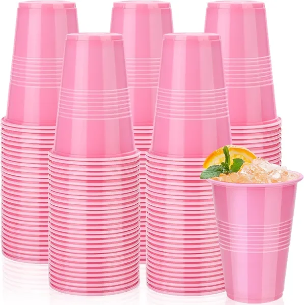 50 Pack Disposable Plastic Cups 16 Oz Solid Color Drinking Cups Party Supplies Strong and Sturdy
50 Pack Disposable Plastic Cups 16 Oz Solid Color Drinking Cups Party Supplies Strong and Sturdy