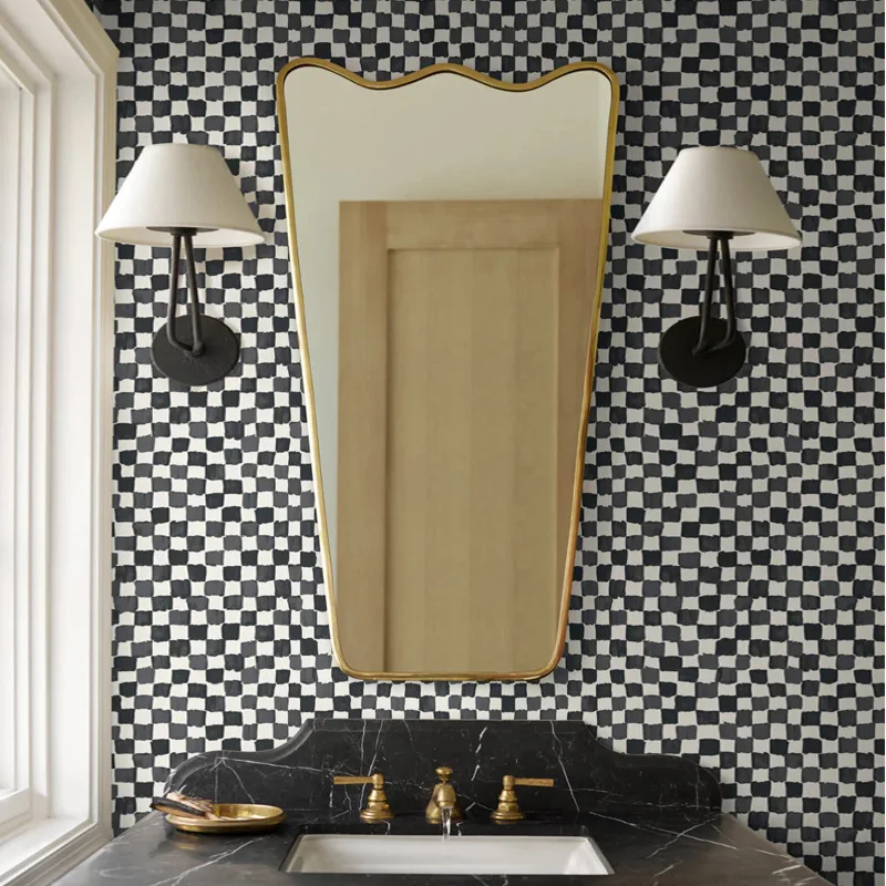 Retro Washstand, Dressing , Simple Wall-mounted Bathroom, Irregular Makeup Mirror, French Medieval Bathroom Mirror
Retro Washstand, Dressing , Simple Wall-mounted Bathroom, Irregular Makeup Mirror, French Medieval Bathroom Mirror