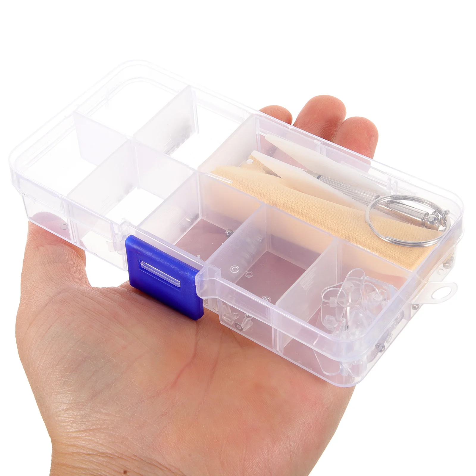 1 set Glasses Repair Tool Set Eyeglass Screws Nuts Assorted Replacement Parts Kit Storage Box Travel Accessories 
1 set Glasses Repair Tool Set Eyeglass Screws Nuts Assorted Replacement Parts Kit Storage Box Travel Accessories