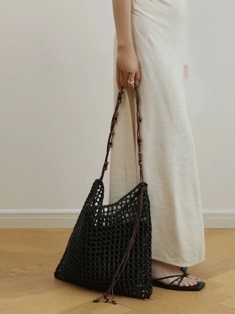Women Summer Underarm Beach Grass Woven Bags Retro Large Capacity Shopping Shoulder Tote Bag
Women Summer Underarm Beach Grass Woven Bags Retro Large Capacity Shopping Shoulder Tote Bag