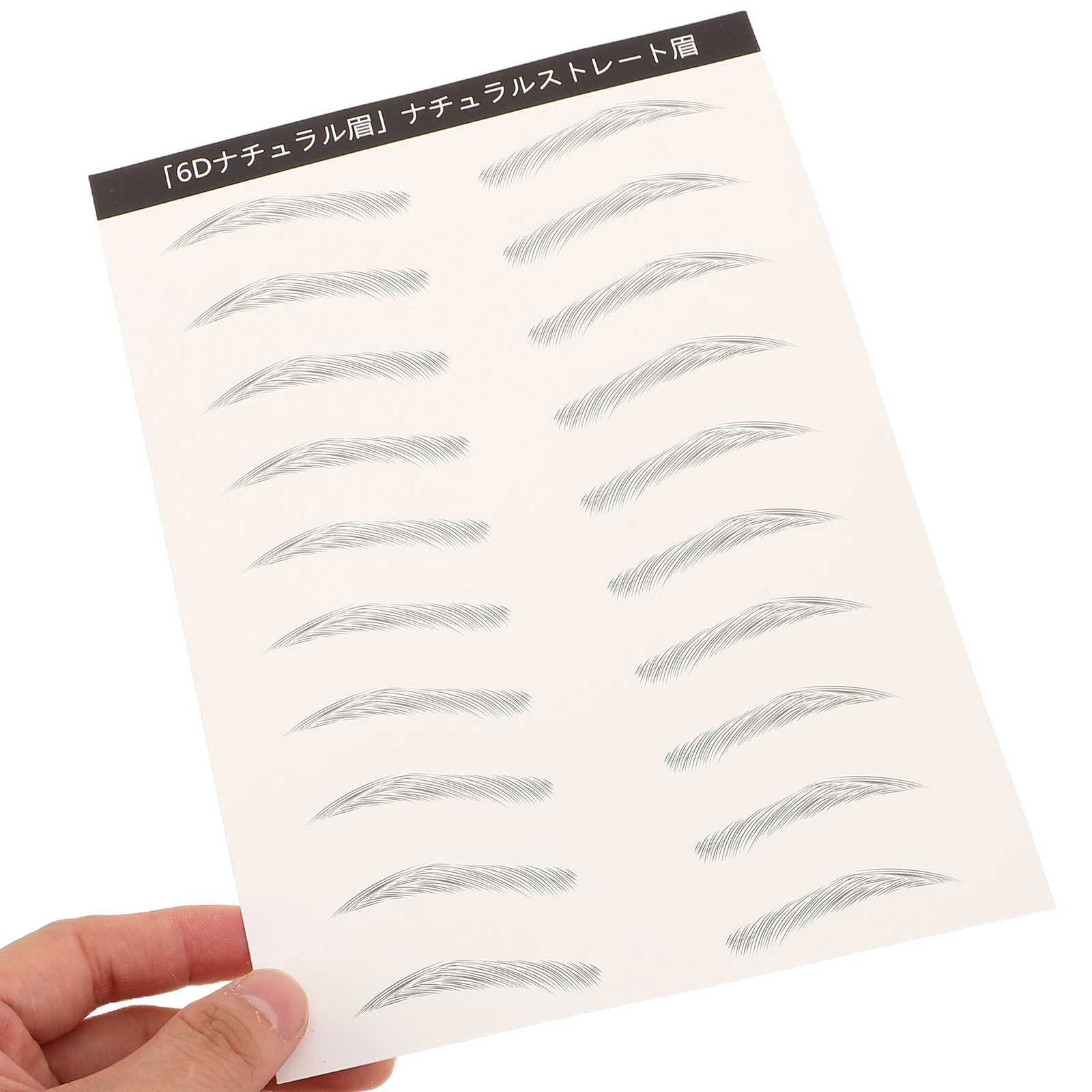 3 Sheets Simulated Eyebrow Patch Waterproof 3D Bionic Stickers Self Adhesive Transfer Temporary Decals Easy Application Long
3 Sheets Simulated Eyebrow Patch Waterproof 3D Bionic Stickers Self Adhesive Transfer Temporary Decals Easy Application Long