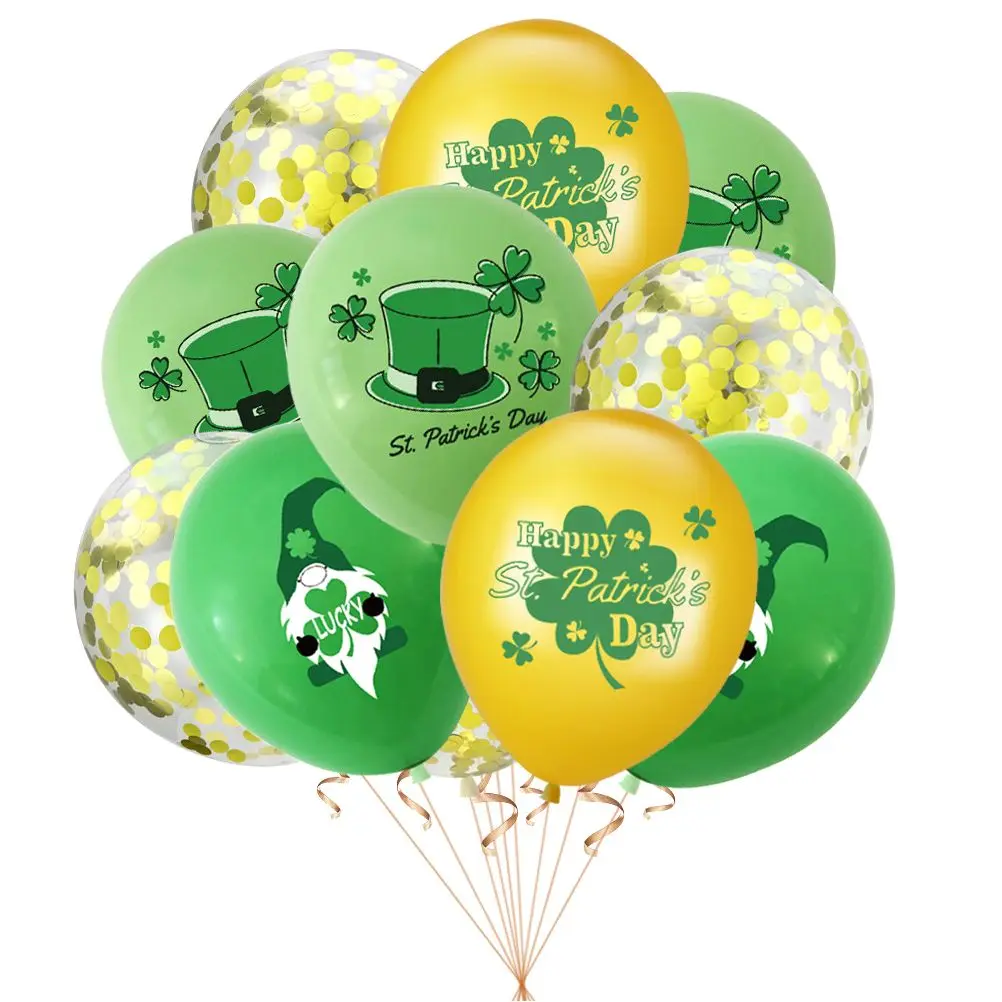 30 Pcs Latex Balloons St Patrick Day Party Supplies Rich Color Design Photo Props Family Friends Decoration
30 Pcs Latex Balloons St Patrick Day Party Supplies Rich Color Design Photo Props Family Friends Decoration