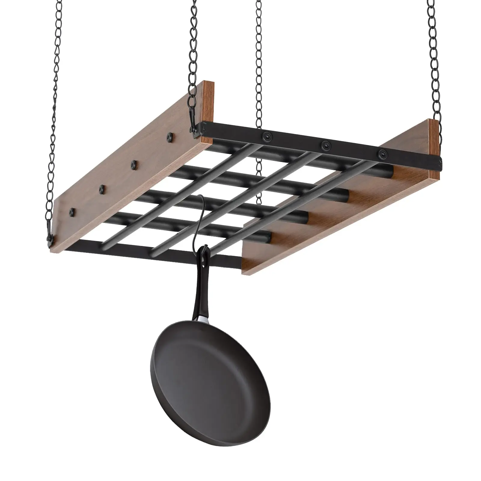 JOMCYDM Ceiling Pot Hanger with 12 Hooks - Heavy Duty Vintage Wooden Pot Rack for Kitchen Organization
JOMCYDM Ceiling Pot Hanger with 12 Hooks - Heavy Duty Vintage Wooden Pot Rack for Kitchen Organization