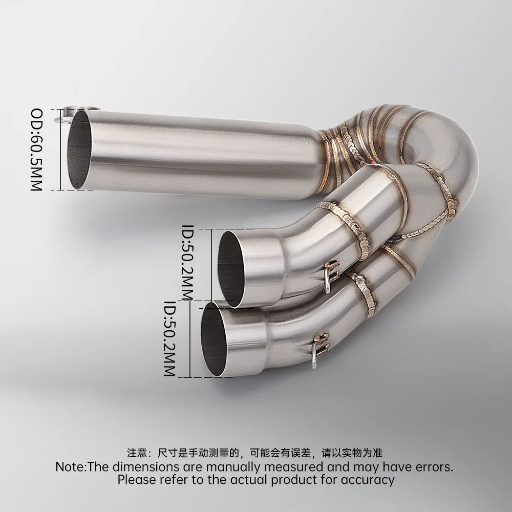Integrated exhaust connection pipe Hypermotard 950 (2019-2021) for Hypermotard 950SP (2019-2021)
Integrated exhaust connection pipe Hypermotard 950 (2019-2021) for Hypermotard 950SP (2019-2021)