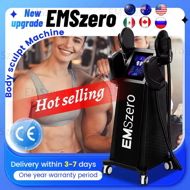 EMSzero 6500 Вт 15 Tesla Neo Черное Золото RF EMS Скульптурная машина Технология похудения жира Стимуляция мышц Скульптура 2025
EMSzero 6500 Вт 15 Tesla Neo Черное Золото RF EMS Скульптурная машина Технология похудения жира Стимуляция мышц Скульптура 2025