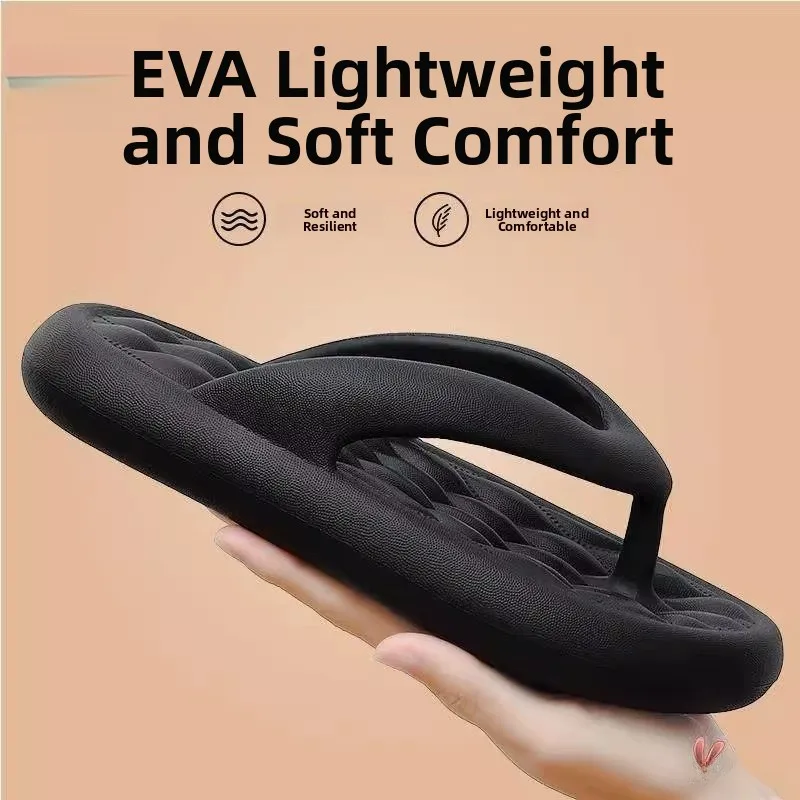 Thiened Rubber Sandals Men's Anti-Slip Summer Wear-Resistant Odor-Resistant Beach Slippers Trendy Foot-Strap Outdoor oes
Thiened Rubber Sandals Men's Anti-Slip Summer Wear-Resistant Odor-Resistant Beach Slippers Trendy Foot-Strap Outdoor oes