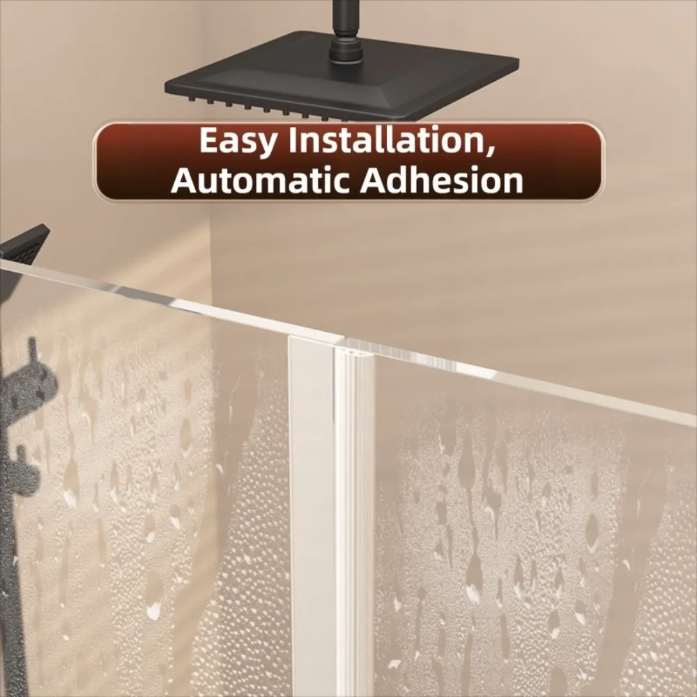 3 Meters Transparent Shower Door Side Seal Strip Prevents Leaks Noise Isolation Shower Sweep TPE Easy Installation
3 Meters Transparent Shower Door Side Seal Strip Prevents Leaks Noise Isolation Shower Sweep TPE Easy Installation