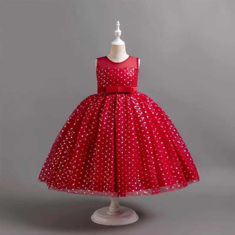 Sweet Lovely Girls Party Dress with Sequins Tulle Princess Gown for Hosting Pageant Evening Party Formal Wear Toddler Baby Girl
Sweet Lovely Girls Party Dress with Sequins Tulle Princess Gown for Hosting Pageant Evening Party Formal Wear Toddler Baby Girl