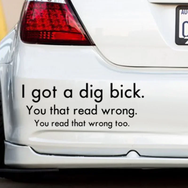 Bumper Sticker Funny Car Window Paintwork Sticker Vinyl Decal Words Quote car Sticker
Bumper Sticker Funny Car Window Paintwork Sticker Vinyl Decal Words Quote car Sticker