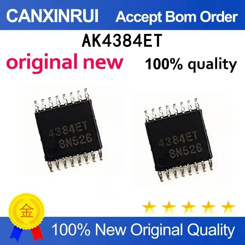 (5-100 pieces)New AK4384ET-E2 AK4384ET dual channel car audio chip TSSOP-16 chip IC
(5-100 pieces)New AK4384ET-E2 AK4384ET dual channel car audio chip TSSOP-16 chip IC