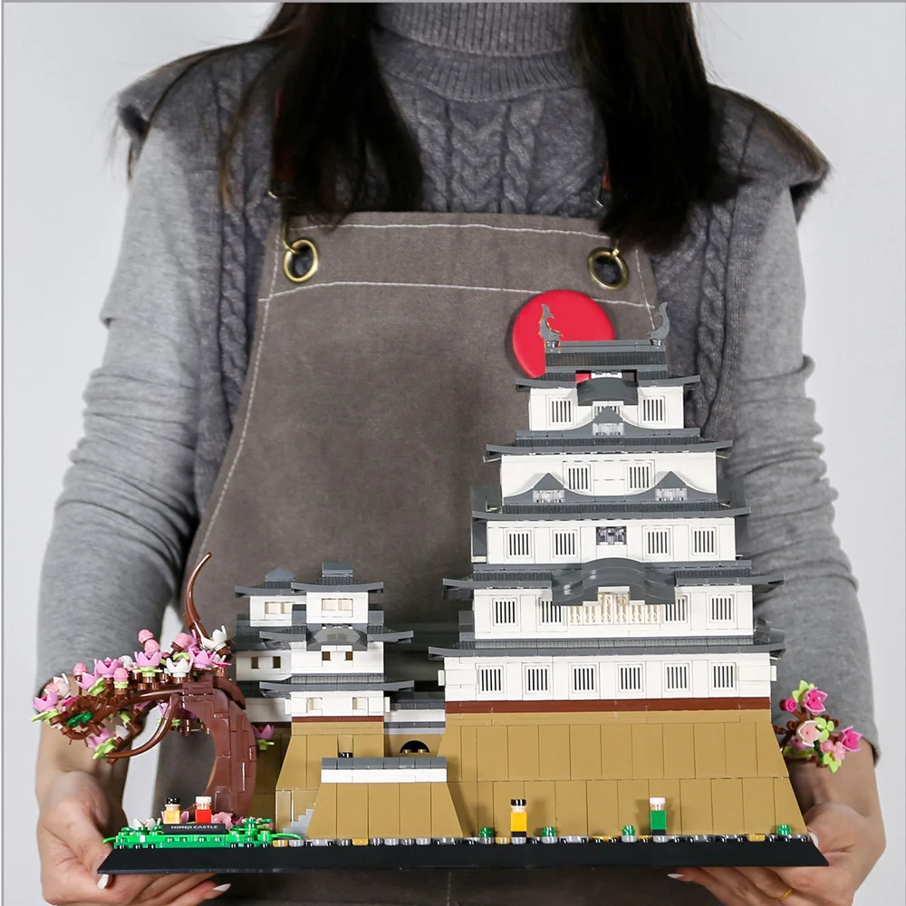 Creative Japan Famous Historical Architecture Building Block Model Himeji-jo Castle Assembly Brick Educational Toy For Gifts
Creative Japan Famous Historical Architecture Building Block Model Himeji-jo Castle Assembly Brick Educational Toy For Gifts