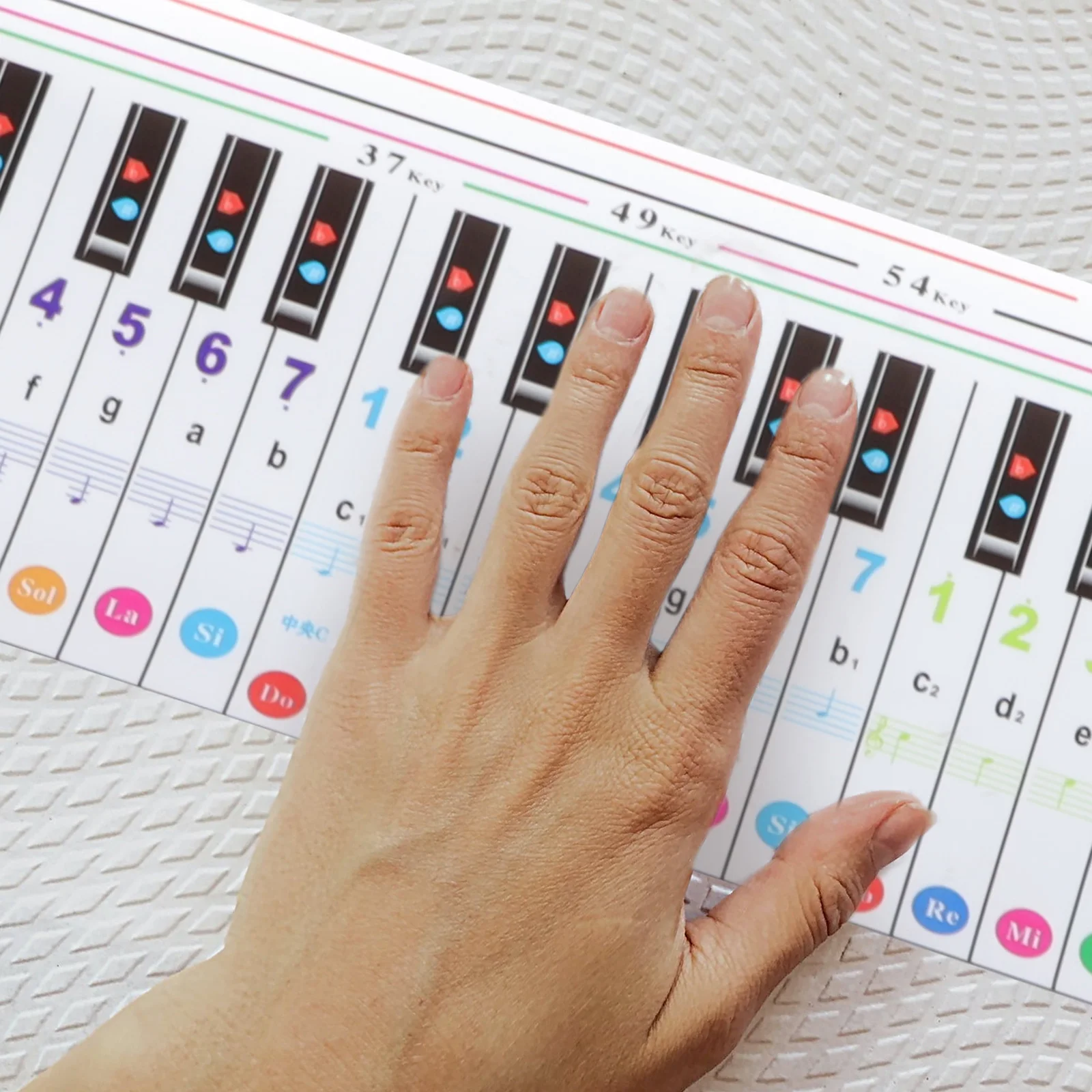 Piano Key Practice Chart 88 Keys Keyboard Paper Fingering Comparison Teaching Aid Sheet Music Instrument Accessory Piano
Piano Key Practice Chart 88 Keys Keyboard Paper Fingering Comparison Teaching Aid Sheet Music Instrument Accessory Piano
