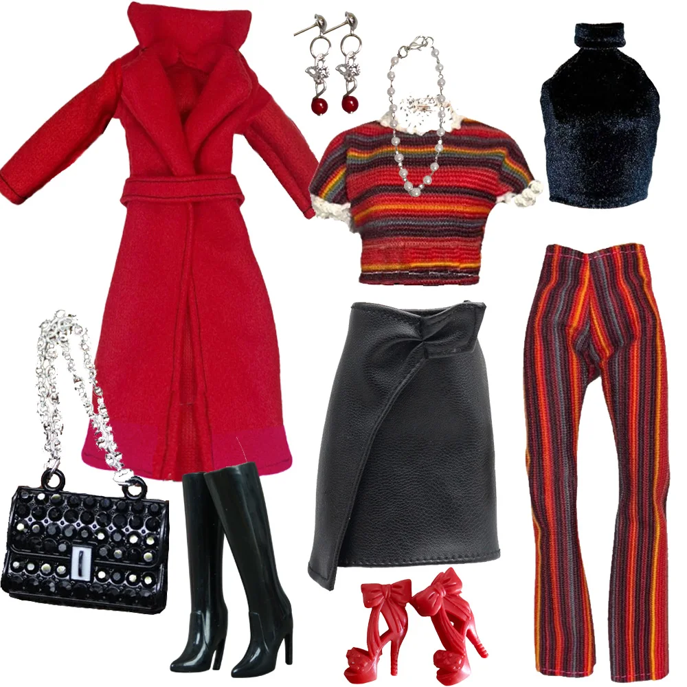 Комплект одежды для куклы 30 см, меховой элегантный модный наряд для куклы, сумка, ботинки, ожерелье, серьги для 1/6 шарнирных кукол, комплект одежды «сделай сам»
Комплект одежды для куклы 30 см, меховой элегантный модный наряд для куклы, сумка, ботинки, ожерелье, серьги для 1/6 шарнирных кукол, комплект одежды «сделай сам»