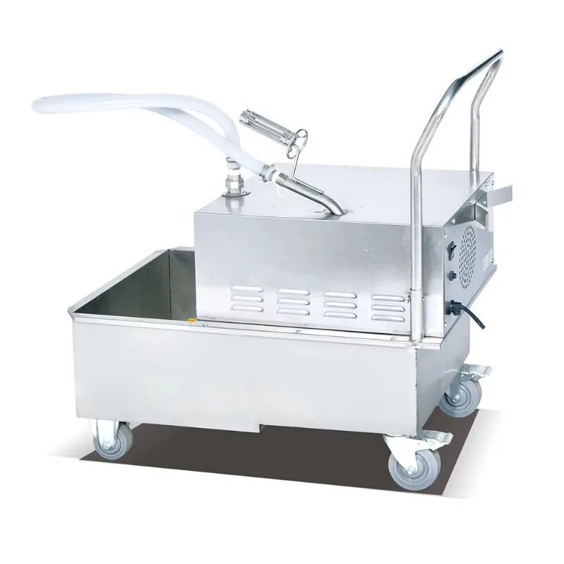 Heavy Stainless Steel Oil Filter Machine Fryer Oil Filter For Fryer And Griddle Oil Filtration
Heavy Stainless Steel Oil Filter Machine Fryer Oil Filter For Fryer And Griddle Oil Filtration