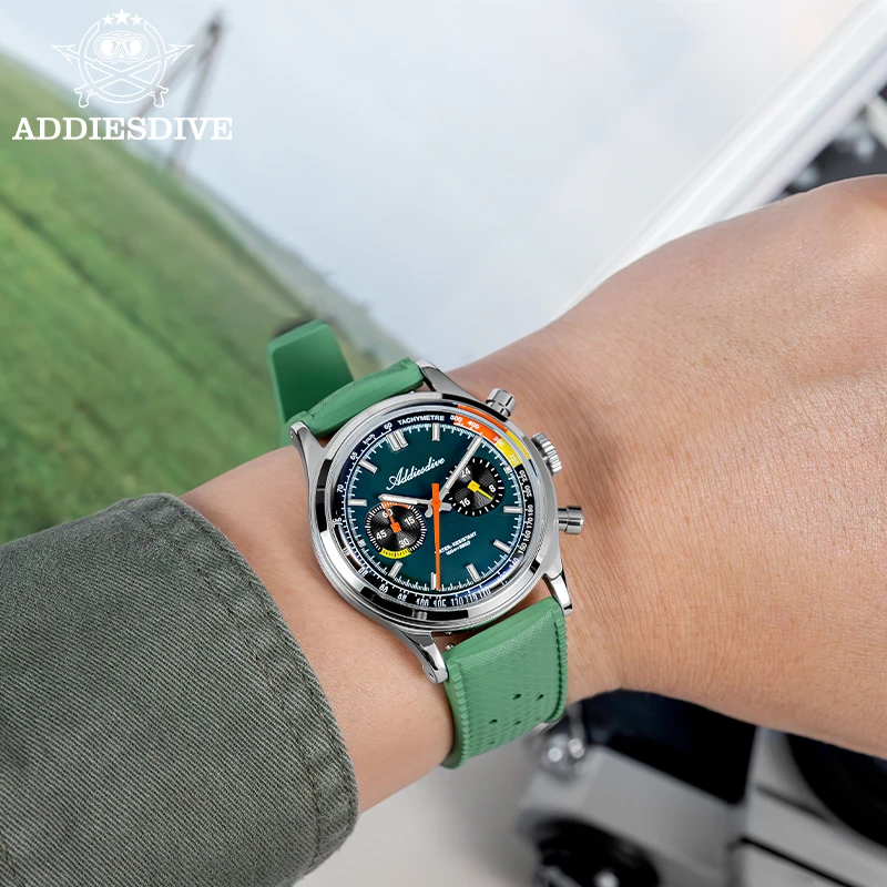 ADDIESDIVE Luxury Quartz Watch 0S21 Movement New Men's Business Watches BGW9 Ultra-Bright Luminous 100m Waterproof Wristwatch
ADDIESDIVE Luxury Quartz Watch 0S21 Movement New Men's Business Watches BGW9 Ultra-Bright Luminous 100m Waterproof Wristwatch