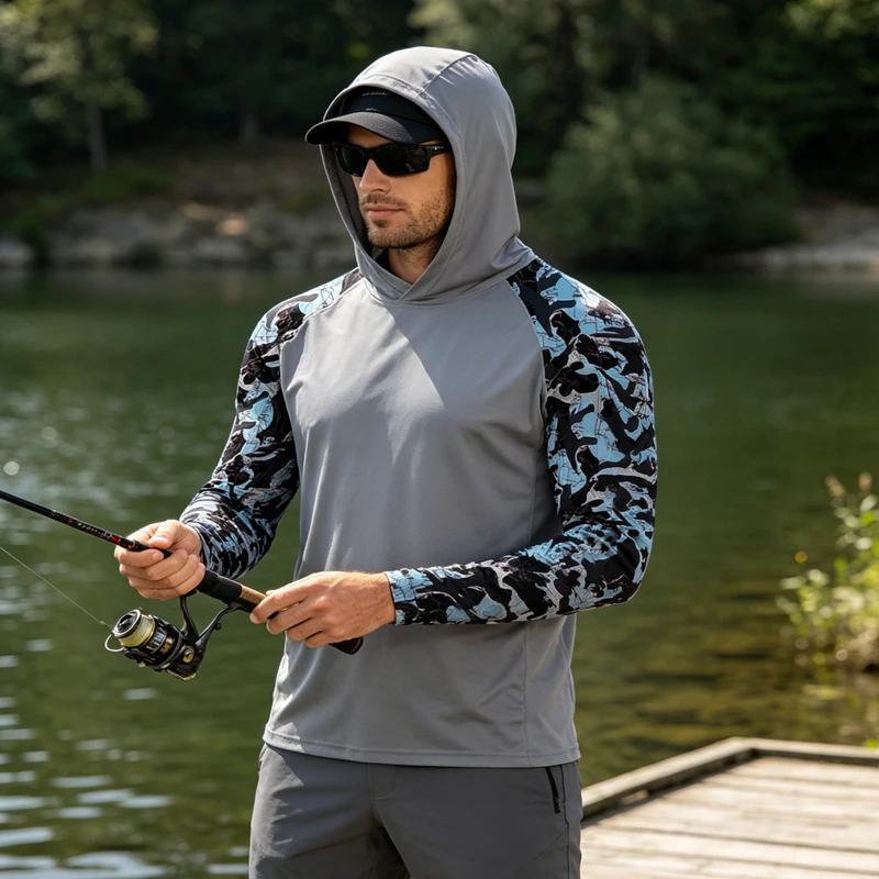 Summer Fishing Clothing Men Long Sleeve Hoodie Fishing Shirts Uv Protection Hoodie Sweatshirt Uv Protection Shirt XS-3XL
Summer Fishing Clothing Men Long Sleeve Hoodie Fishing Shirts Uv Protection Hoodie Sweatshirt Uv Protection Shirt XS-3XL