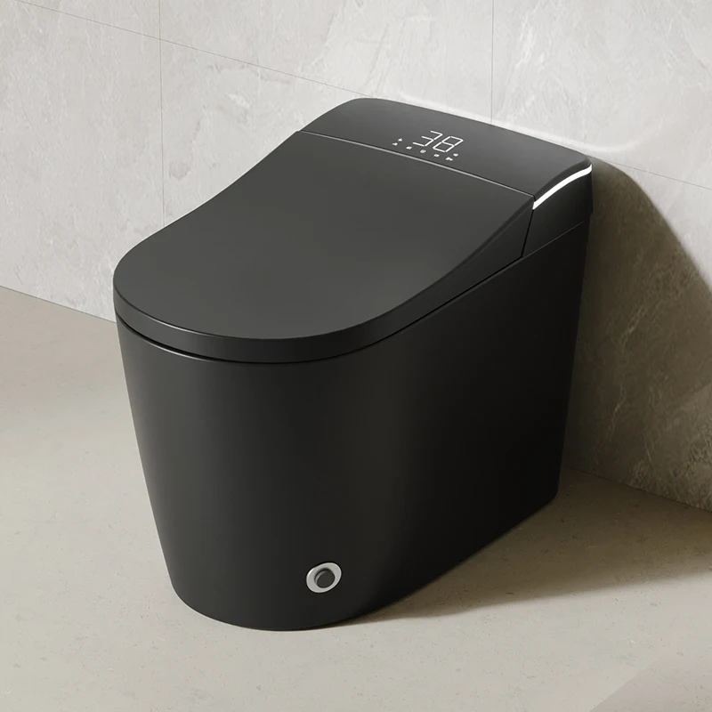 Advanced Function Smart Round Bowl Toilet With Seat Heating Remote Control Smart Toilet
Advanced Function Smart Round Bowl Toilet With Seat Heating Remote Control Smart Toilet
