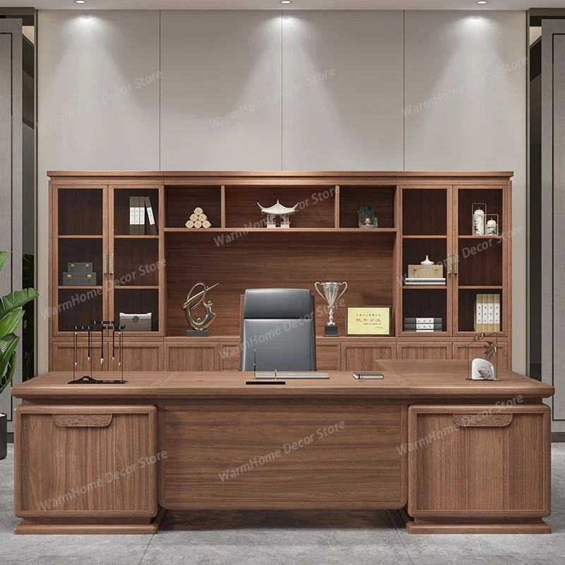 Wooden Rectangle Office Desk Large Size Room Decor Vintage Professional Office Desk Accent Mesa Ordenador Space Saving Furniture
Wooden Rectangle Office Desk Large Size Room Decor Vintage Professional Office Desk Accent Mesa Ordenador Space Saving Furniture
