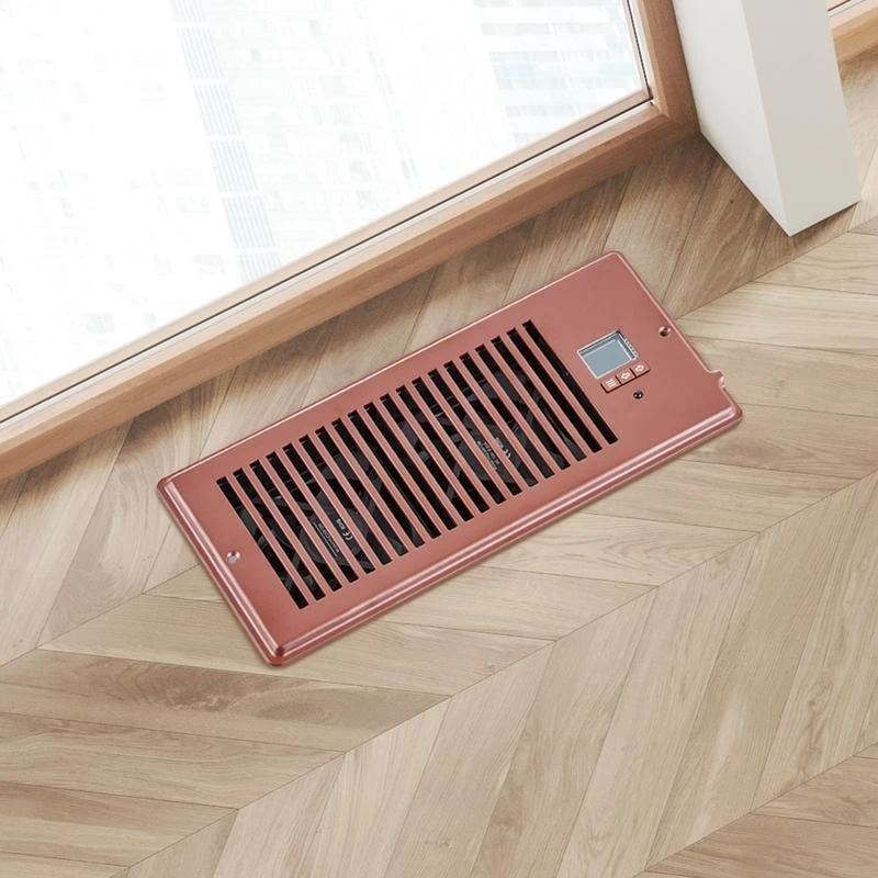 Register Booster Fan, Quiet Vent Booster Fan Fits 4” x 10” Register Holes, with Remote Control and Thermostat Control, Adjustable Speed for Heating Cooling Smart Vent, Brown
Register Booster Fan, Quiet Vent Booster Fan Fits 4” x 10” Register Holes, with Remote Control and Thermostat Control, Adjustable Speed for Heating Cooling Smart Vent, Brown