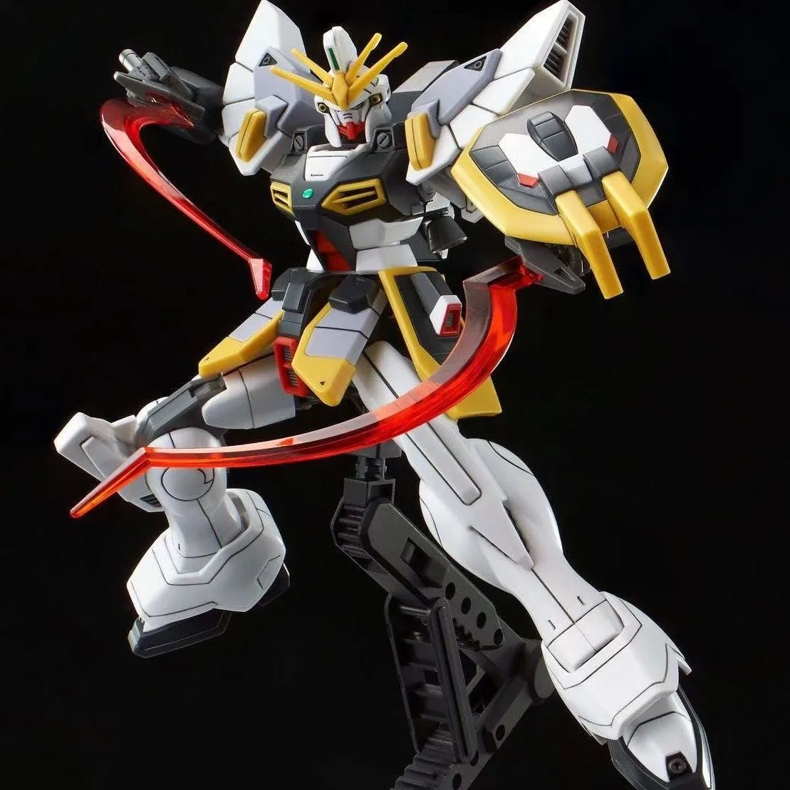 HG XXXG-01SR Sandrock Gundam Model Kit, Gundam Wing White Yellow Mecha with Twin Red Heat Scythe Effect Parts Shield Movable Joi
HG XXXG-01SR Sandrock Gundam Model Kit, Gundam Wing White Yellow Mecha with Twin Red Heat Scythe Effect Parts Shield Movable Joi