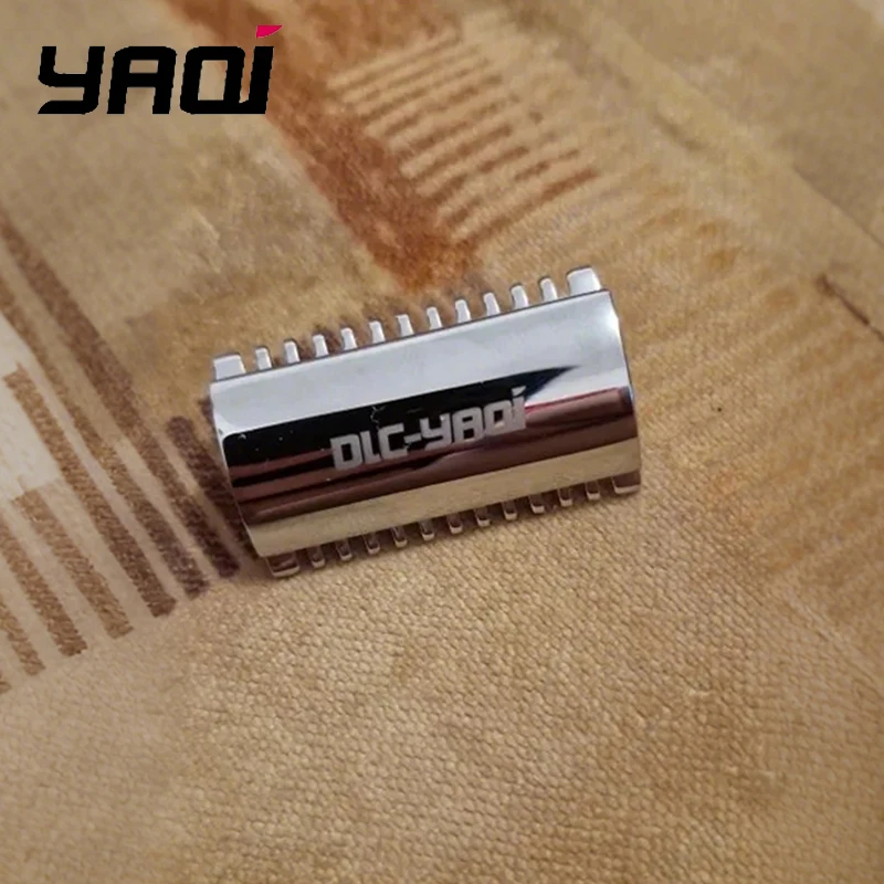 2026 Hot Sale!YAQI Chrome Color Open Comb Shaving Razor Head For Mens 0.20mm Blade Gap Minimalism Safety Razor For Male
2026 Hot Sale!YAQI Chrome Color Open Comb Shaving Razor Head For Mens 0.20mm Blade Gap Minimalism Safety Razor For Male