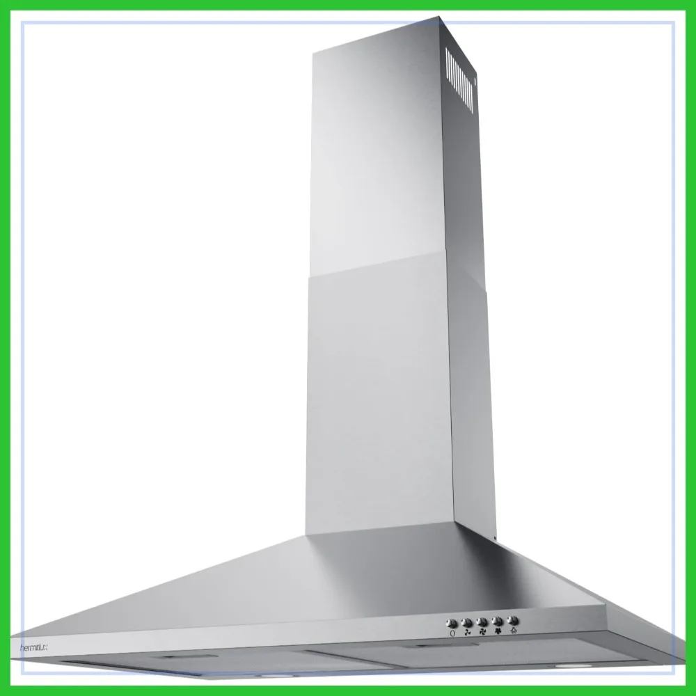 30 Inch Stainless Steel Wall Mount Range Hood, Ducted/Ductless Convertible with Charcoal Filter for Kitchen
30 Inch Stainless Steel Wall Mount Range Hood, Ducted/Ductless Convertible with Charcoal Filter for Kitchen