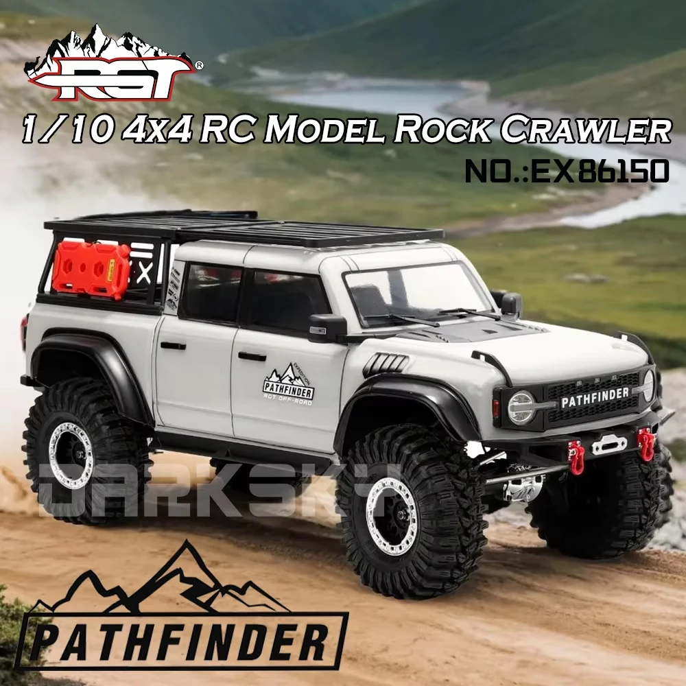 RGT EX86150 PATHFINDER 4WD RC Road Crawler 1/10 Electric Remote Control Model Cars RTR Adults Children's Toys
RGT EX86150 PATHFINDER 4WD RC Road Crawler 1/10 Electric Remote Control Model Cars RTR Adults Children's Toys