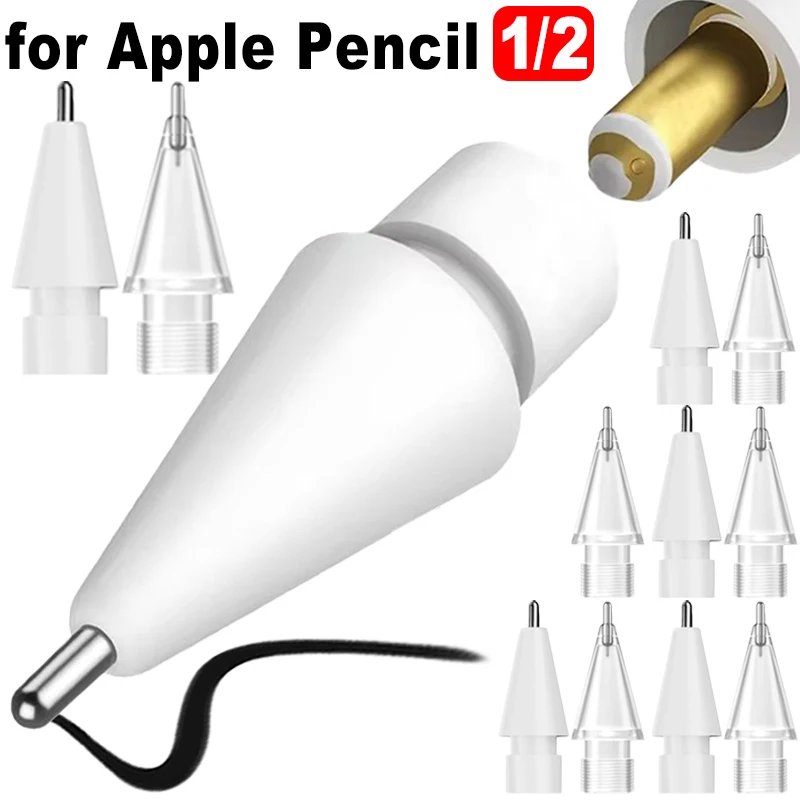 Replacement Pencils Tips For Apple Pencil 1 2 Metal Pen Nib Wear-Resistant Point Precise Control Stylus Pen Tips for iPad Pro
Replacement Pencils Tips For Apple Pencil 1 2 Metal Pen Nib Wear-Resistant Point Precise Control Stylus Pen Tips for iPad Pro