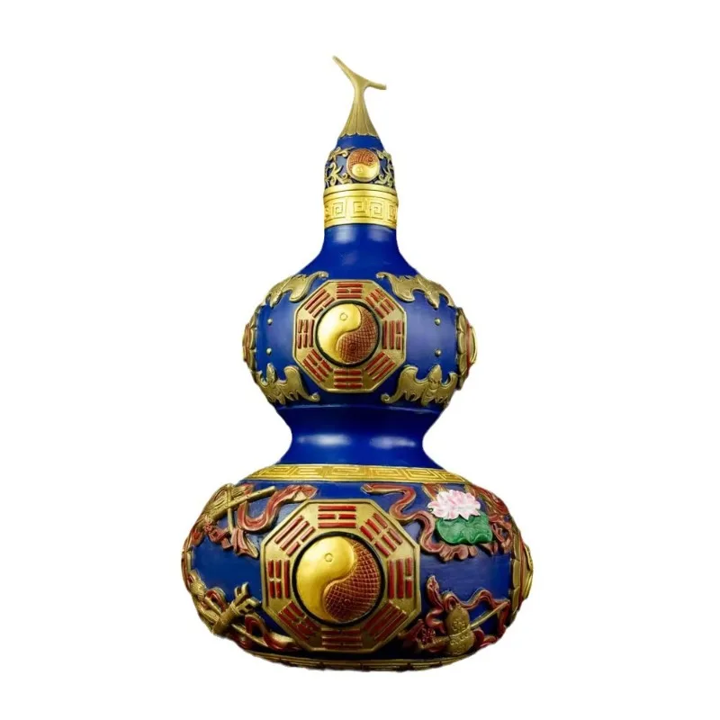 Copper opening auspicious eight treasures gourd home living room wine cabinet auspicious handicrafts desktop entrance feng
Copper opening auspicious eight treasures gourd home living room wine cabinet auspicious handicrafts desktop entrance feng