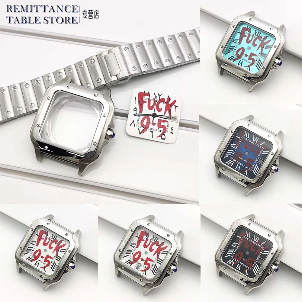 Men's 38mm Watch Case Replacement For NH35 NH36 With Strap Dial Hands Stainless Steel Sapphire Glass Case
Men's 38mm Watch Case Replacement For NH35 NH36 With Strap Dial Hands Stainless Steel Sapphire Glass Case