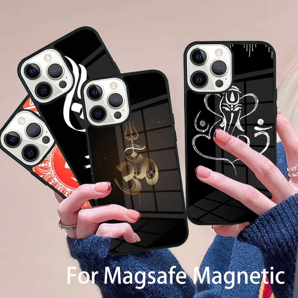 Aum Om Symbol Phone Case Magesafe Magnetic Wireless Charge Cover For IPhone 16 11 12 13 14 15 Pro Max Plus Mini
Aum Om Symbol Phone Case Magesafe Magnetic Wireless Charge Cover For IPhone 16 11 12 13 14 15 Pro Max Plus Mini