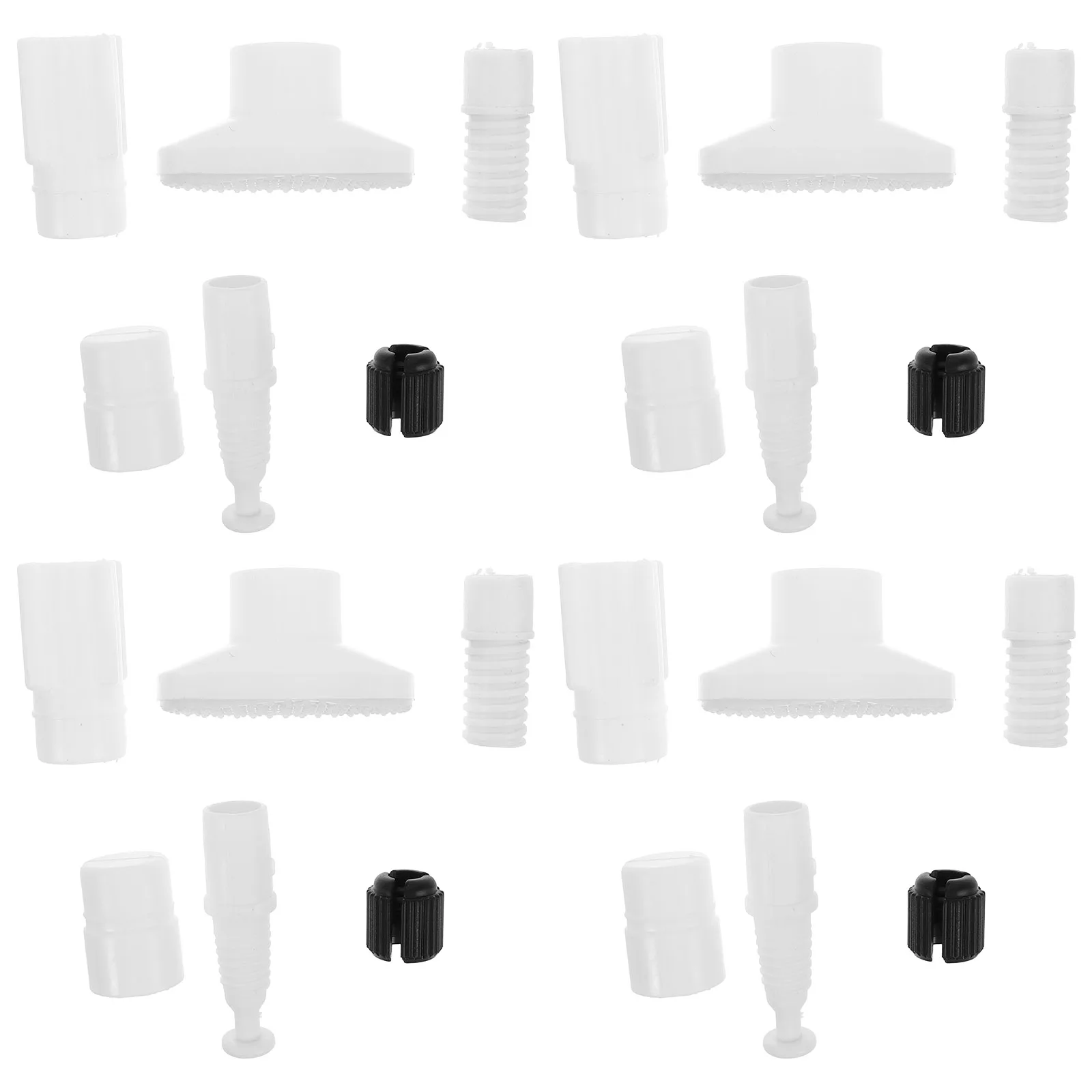 4 Sets Telescopic Pole Accessories Stainless Steel Shower Curtain Rod Ends Decorative Finials Replacement Cap Non Slip Rubber
4 Sets Telescopic Pole Accessories Stainless Steel Shower Curtain Rod Ends Decorative Finials Replacement Cap Non Slip Rubber