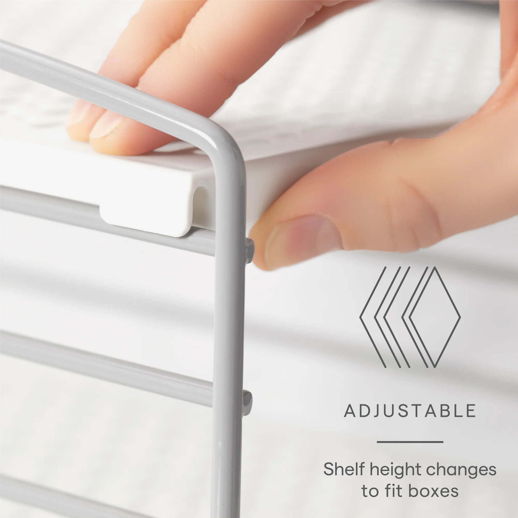 UpSpace Adjustable Box Organizer for Foil Wrap and Kitchen Cabinet Storage
UpSpace Adjustable Box Organizer for Foil Wrap and Kitchen Cabinet Storage