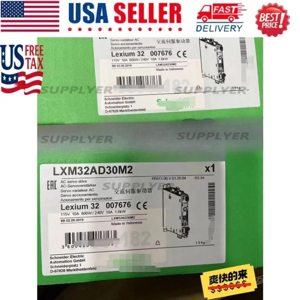 Драйвер Lxm32ad30m2, новый оригинальный точечный Plc
Драйвер Lxm32ad30m2, новый оригинальный точечный Plc