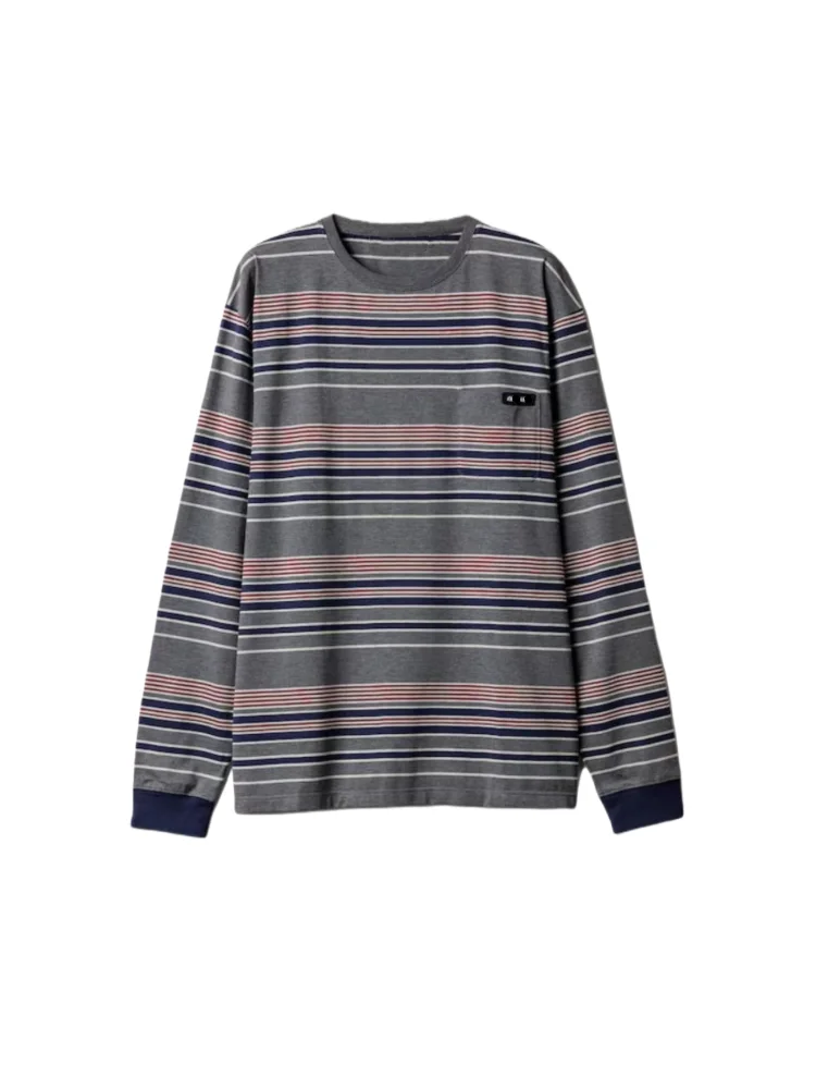 South Oil Fashion 2025 Autumn New Letter Embroidery Color Block Striped Long Sleeve T-Shirt Casual Top Breathable Cotton roun...
South Oil Fashion 2025 Autumn New Letter Embroidery Color Block Striped Long Sleeve T-Shirt Casual Top Breathable Cotton roun...