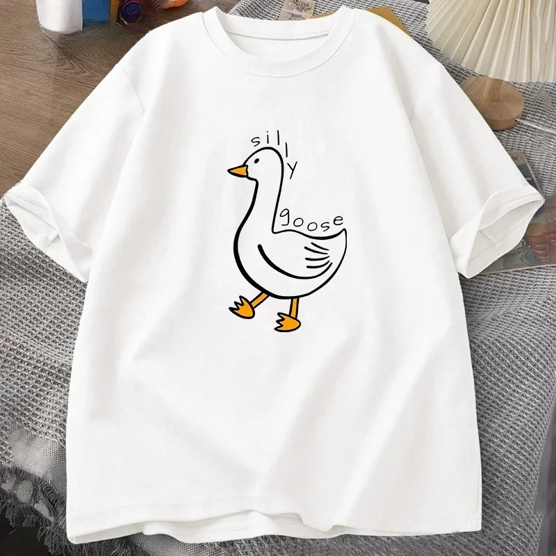 Silly Goose Varsity Crew Neck T-Shirt Women's T-Shirt Casual Print Summer Crew Neck Top Y2k Top Women Clothes Harajuku Fashion
Silly Goose Varsity Crew Neck T-Shirt Women's T-Shirt Casual Print Summer Crew Neck Top Y2k Top Women Clothes Harajuku Fashion