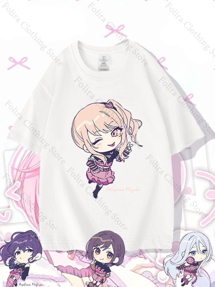 GAME PROJECT SEKAI SERIES PRINT T-SHIRT O-NECK PULLOVERS COTTON SUMMER TEE SHORT SLEEVE TOPS MAN WOMEN T SHIRTS DAILY
GAME PROJECT SEKAI SERIES PRINT T-SHIRT O-NECK PULLOVERS COTTON SUMMER TEE SHORT SLEEVE TOPS MAN WOMEN T SHIRTS DAILY