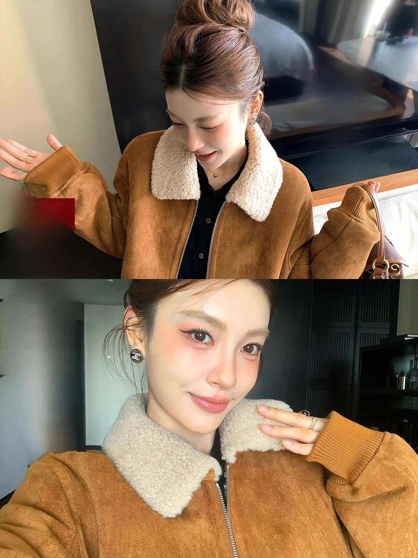 Женское длинное пальто LIONE Auland Vintage из экологически чистого меха ягненка, коричневое, на молнии, приталенное, модное
Женское длинное пальто LIONE Auland Vintage из экологически чистого меха ягненка, коричневое, на молнии, приталенное, модное