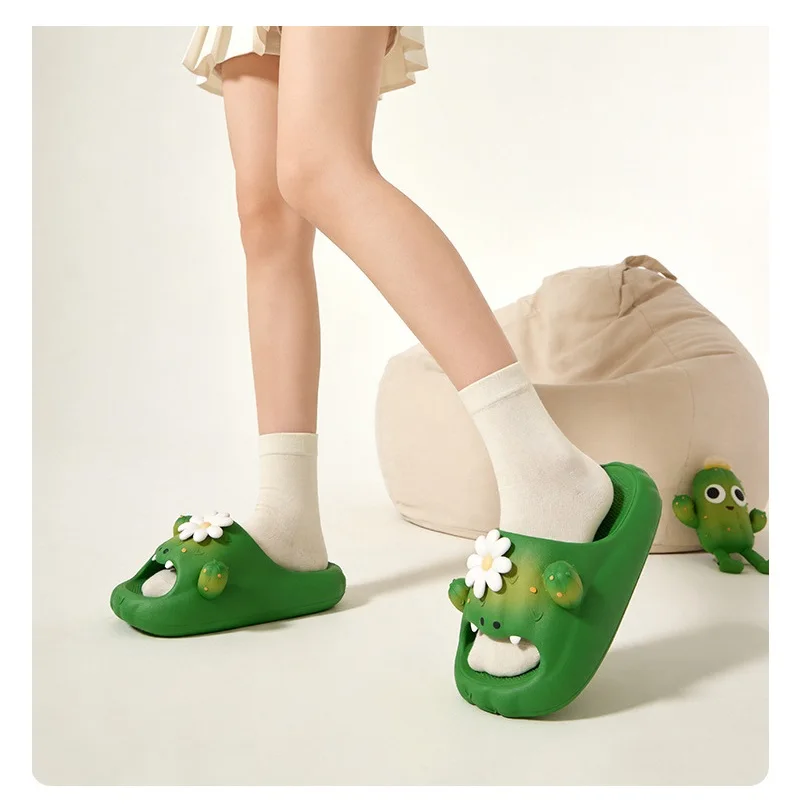 Novelty Cactus Open Toe Slippers Woman Odor Resistant EVA Shoes Stylish Hot Summer Flower Clogs Women Trendy Chic Slides Slipper
Novelty Cactus Open Toe Slippers Woman Odor Resistant EVA Shoes Stylish Hot Summer Flower Clogs Women Trendy Chic Slides Slipper